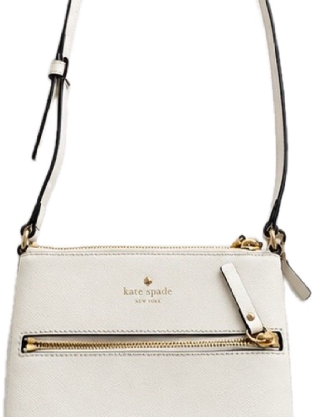 kate spade Cream Leather Crossbody Bag with Gold Hardware. Beautiful bag.